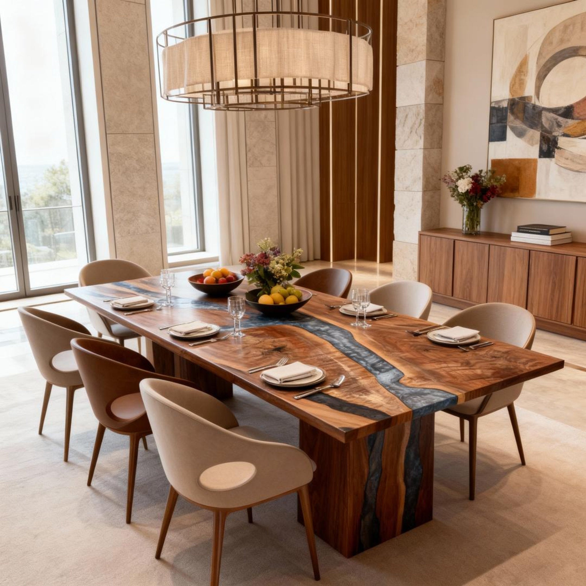 Ligne de rivière de l'abîme